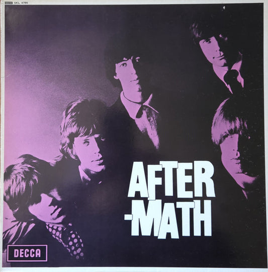 Image of Front Cover of LP - VG/VG+ - THE ROLLING STONES, Aftermath (Decca; SKL 4786, UK 1982 Reissue, Non-Laminated Sleeve), Old shop sticker.,  - 2146162S