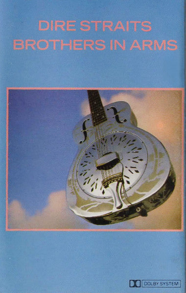Image of Front Cover of Cassette - VG+/VG+ - DIRE STRAITS, Brothers In Arms (Vertigo; 824499-4, Greece 1985), ,  - 2116294C