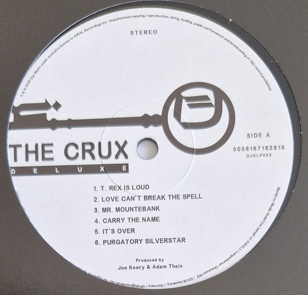 Image of Label Cover of LP - VG+/VG+ - DJO, The Crux Deluxe (AWAL Recordings; DJOLP05X, Europe 2026, Gatefold, Insert), Sleeve still in hype stickered shrinkwrap,  - 2116323C