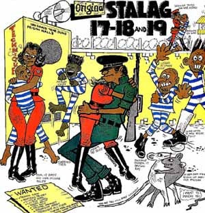 Image of Front Cover of LP - VG+/VG - VARIOUS, Original Stalag 17-18 And 19 (Vif!; VIF 001, France 1998 Reissue), Superficial storage marks to disc.,  - 2116346C