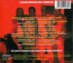 Image of Back Cover of CD - VG+/VG+ - COCKNEY REJECTS, Greatest Hits Vol. 4 (Here They Come Again) (Anagram Records; CD PUNK 138, UK 2005), ,  - 2136012E