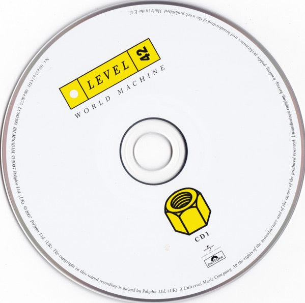 Image of Label Cover of 2xCD - VG+/VG+ - LEVEL 42, World Machine (Polydor; 9843543, Europe 2007 Reissue, Double Digipak In Plastic Slipcase, Booklet, Deluxe Edition), ,  - 2116464C