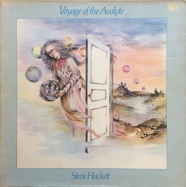 Image of Front Cover of LP - VG/G+ - STEVE HACKETT, Voyage Of The Acolyte (Charisma Small Hatter Labels; CAS 1111, UK 1975, Gatefold), Glossy disc, Hairlines, One feelable mark on B3,  - 2116330C