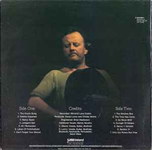 Image of Back Cover of LP - VG/VG+ - CHRISTY MOORE, The Time Has Come (WEA; IR 0150, Ireland 1983), Edge and ring wear.,  - 3816298C