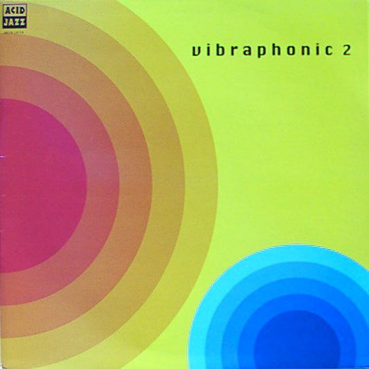 Image of Front Cover of LP - VG/VG+ - VIBRAPHONIC, Vibraphonic 2 (Acid Jazz; JAZID LP 118, UK 1995), Corner of sleeve bent / creased. Some light wear. Sticker ghost on front,  - 2116463C