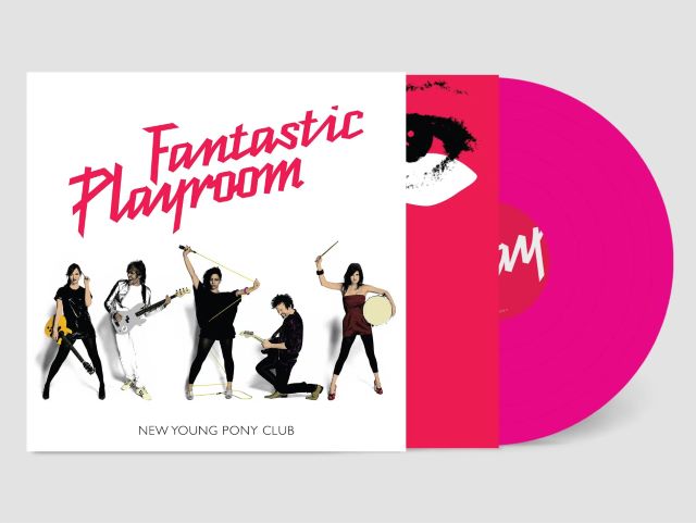 Image of Label Cover of LP - NEW/NEW - NEW YOUNG PONY CLUB, Fantastic Playroom (PIAS; INTGDS00084LP, Europe 2026 Reissue, Pink Vinyl), , New Young Pony Club are an English election music band from London. The band was formed by Andy Spence and Tahita Bulmer in 2004. Their influences are predominately post-punk and new wave artists. The bands debut,  Fantastic Playroom , was released on 6th July 2007 and song from the album have feature in  The Inbetweeners ,  Friday Night Lights  and  Gossip Girl . The albu