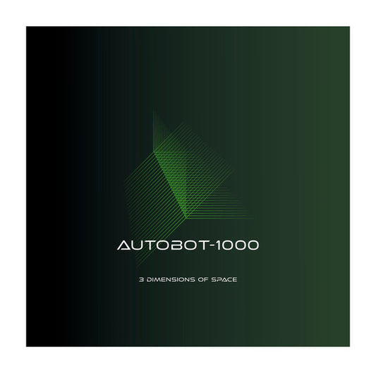 Image of Front Cover of 2x12" - VG+/VG+ - AUTOBOT-1000, 3 Dimensions Of Space (Inherent Futurism; IH001, Denmark 2023, Picture Sleeve), Light corner crease,  - 2126229E
