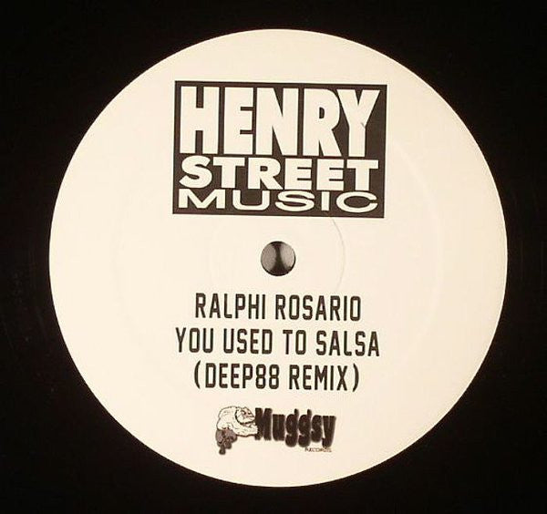 Image of Front Cover of 12" - /VG+ - RALPHI ROSARIO, You Used To Salsa (Deep88 Remix) (Henry Street Music; DYRH01, US 2014), ,  - 2126249E
