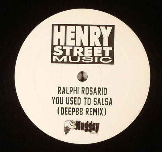 Image of Front Cover of 12" - /VG+ - RALPHI ROSARIO, You Used To Salsa (Deep88 Remix) (Henry Street Music; DYRH01, US 2014), ,  - 2126249E