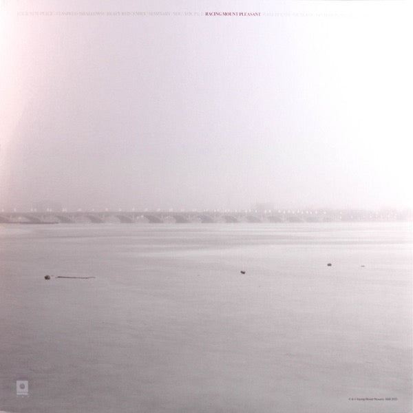 Image of Back Cover of 2xLP - NEW/NEW - RACING MOUNT PLEASANT, Racing Mount Pleasant (R&R; RR320LPC, Europe , Red Apple Colour Vinyl), , After an early album and smattering of songs under the name Kingfisher, including one beguiling and ambitious album released in 2022, the band reimagined themselves as Racing Mount Pleasant. Now the band are reintroducing themselves under this new moniker with a beautiful, challenging self-titled debut album that draws on each member s academic mastery of their instruments