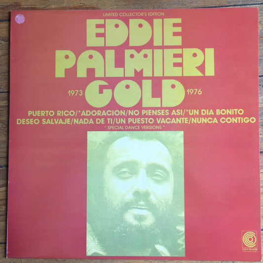 Image of Front Cover of LP - G+/VG - EDDIE PALMIERI, Gold 1973 / 1976 (Coco Records; SP 2105, France 1976), Sleeve has some stains on it. Edge wear and creasing,  - 2116555C