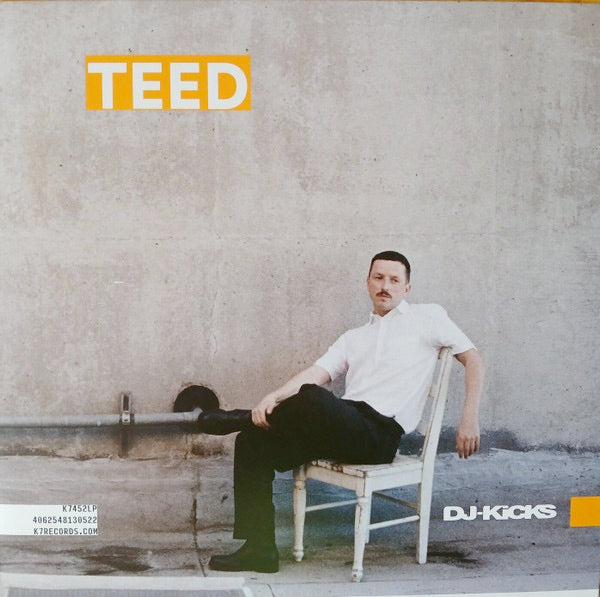Image of Front Cover of LP - NEW/NEW - VARIOUS ARTISTS, DJ Kicks: Teed (!K7 Records; K7452LP, Europe , EcoRecord), , This carefree vibe dominates the mix, which after a short beatless intro dives head first into a pumping house bassline. That track, "Everybody" by Casino Times, is one of several exclusives, alongside tunes by Joe Goddard, Austin Ato, Jacques Greene and Oscar Farrell. According to TEED, he knew instinctively that he didn't want a mix that took "seven tracks to get going." In preparation, he 