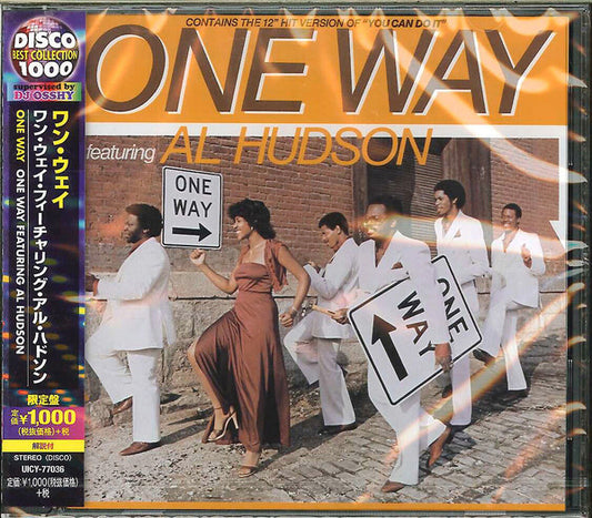 Image of Front Cover of CD - EX/EX - ONE WAY FEATURING AL HUDSON, One Way Featuring Al Hudson (Geffen Records; UICY-77036, Japan 2015), Opened Instore,  - 2156146S