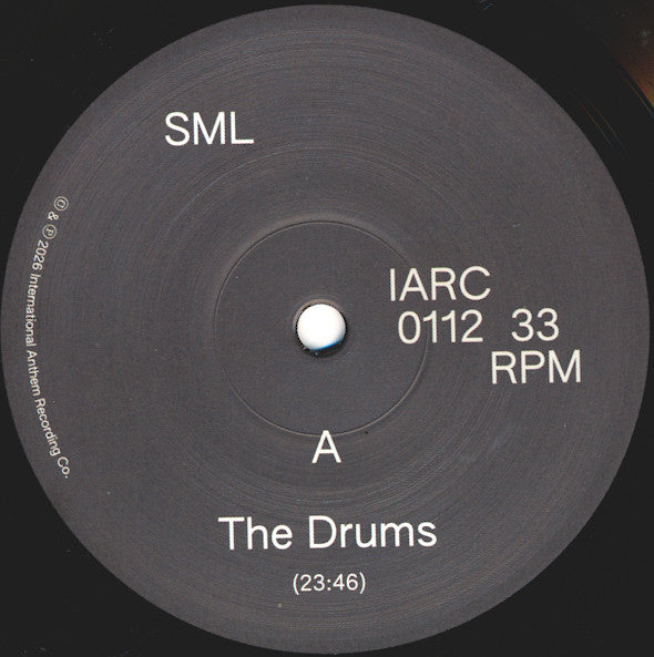 Image of Label Cover of LP - NEW/NEW - SML, Spontaneous Music Live (International Anthem; IARC112LP, Europe 2026, Inner), , Spontaneous Music Live contains two side-length pieces of unedited improvisation, recorded live at Los Angeles venue Zebulon during SML's December 2025 three-night residency, just weeks after the release of the band's second album HOW YOU BEEN. It was recorded and mixed live to stereo tape by Bryce Gonzales (the same engineer/wizard known for his gorgeous live captures/mixes of Jeff Pa