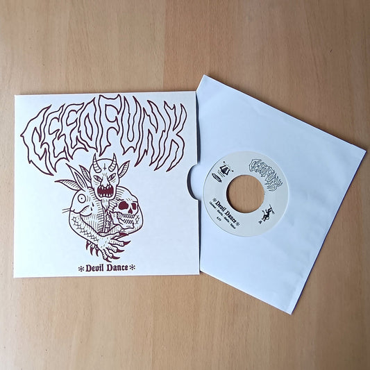 Image of Front Cover of 7" - VG/VG+ - CEEOFUNK, Devil Dance / Anthem Edit (La Maison Venturi; LMV008, France 2024), Sleeve creased and lightly scuffed / stained,  - 2116589C