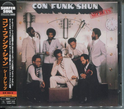 Image of Front Cover of CD - VG+/M - CON FUNK SHUN, Secrets (Mercury; UICY-90993, Japan 2008, Includes Obi Strip), ,  - 2156183S