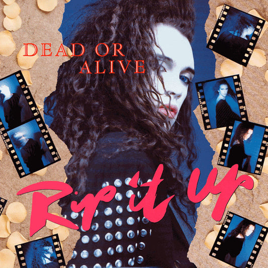 Image of Front Cover of LP - VG/VG+ - DEAD OR ALIVE, Rip It Up (Epic; FE 44255, Canada 1988), Hole punched top left of sleeve. ,  - 2126226E