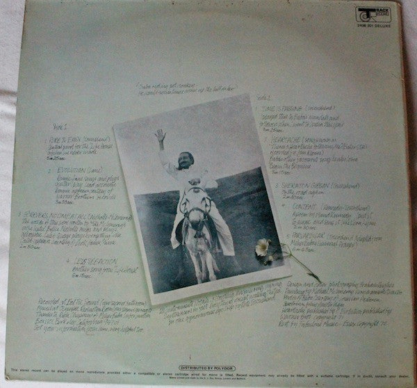 Image of Back Cover of LP - VG/VG+ - PETE TOWNSHEND, Who Came First (Track Record Black Labels With ST33 Right Aligned ; 2408 201, UK 1970s Reissue, Laminated Gatefold Sleeve With Distibuted By Polydor In White Circle On Rear , Poster), ,  - 2116614C
