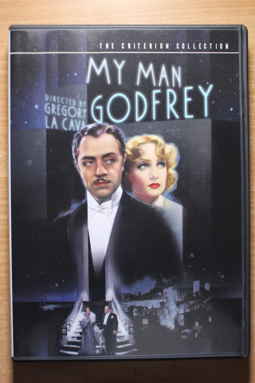 Image of Front Cover of DVD - VG+/VG+ - GREGORY LA CAVA, My Man Godfrey (The Criterion Collection; 114, US , Booklet, Region 1 US), ,  - 2136183E