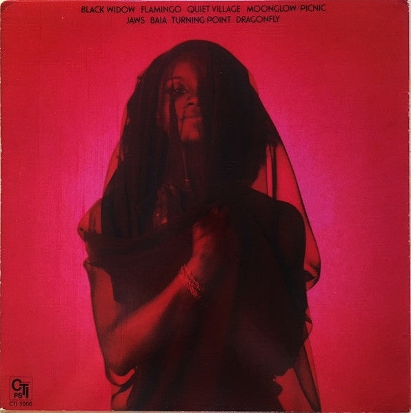 Image of Back Cover of LP - VG/VG - LALO SCHIFRIN, Black Widow (CTI Records; CTI 5000, US 1976, Inner, Terre Haute pressing), ,  - 2126285E