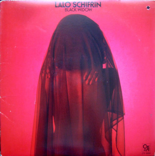 Image of Front Cover of LP - VG/VG - LALO SCHIFRIN, Black Widow (CTI Records; CTI 5000, US 1976, Inner, Terre Haute pressing), ,  - 2126285E