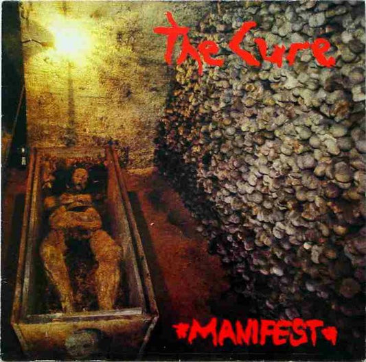 Image of Front Cover of LP - VG/VG - THE CURE, Manifest (Love Situation; Fic 0872,  1987, Unofficial. A): "Carnage Visors". B): 8 tracks live from 1980 (says 1981 on sleeve).), ,  - 2126286E