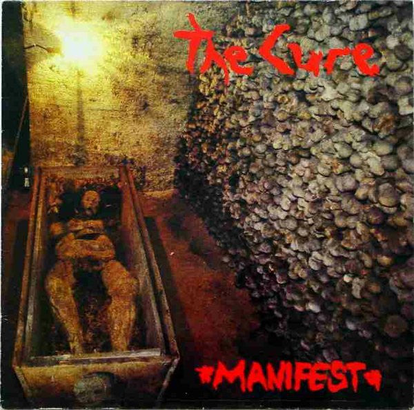 Image of Front Cover of LP - VG/VG - THE CURE, Manifest (Love Situation; Fic 0872,  1987, Unofficial. A): "Carnage Visors". B): 8 tracks live from 1980 (says 1981 on sleeve).), ,  - 2126286E