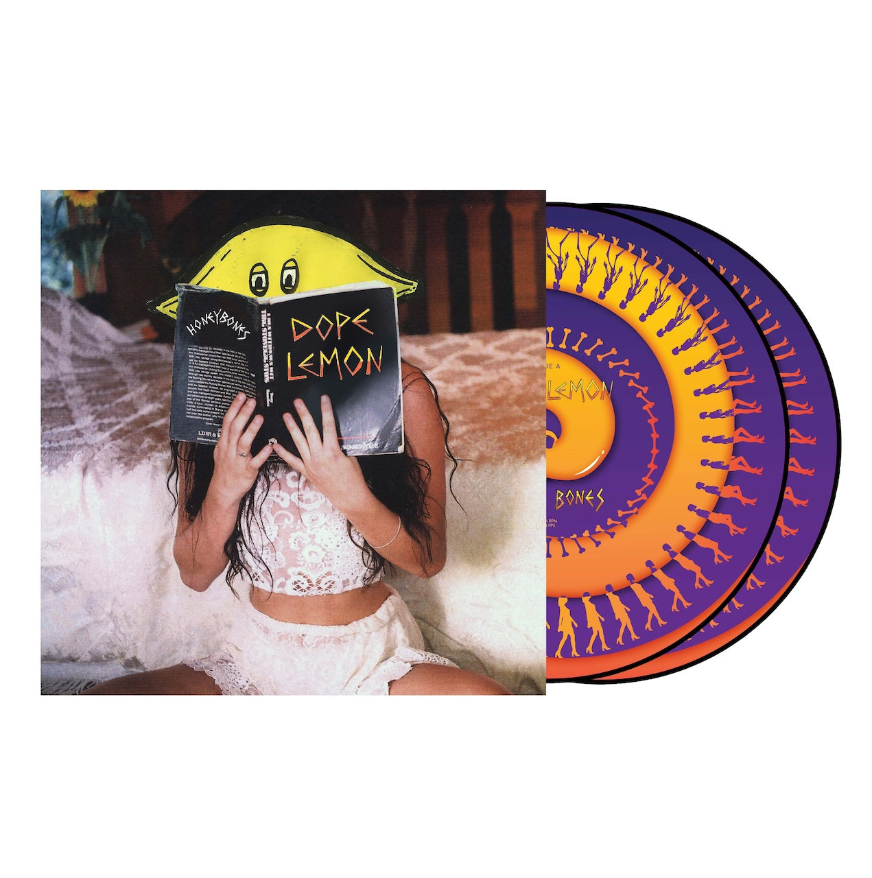Image of Back Cover of LP - NEW/NEW - DOPE LEMON, Honey Bones (BMG; 538828661, Europe 2026 Reissue, Limited Edition 2LP Picture Disc), , Limited edition 10th anniversary 2LP Picture Disc!When Dope Lemon – the moniker of acclaimed Australia artist Angus Stone – released Honey Bones in 2016, it didn’t arrive with the noise of a blockbuster debut - it drifted in effortlessly, all hazy grooves and sun-faded introspection, and in doing so laid the foundation for something far more enduring. Over the past decad