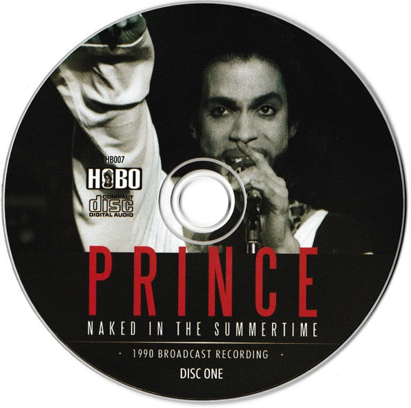Image of Label Cover of 2xCD - EX/EX - PRINCE, Naked In The Summertime (Hobo; HB007, Europe 2016, Double CD Case), Opened Instore,  - 2116597C