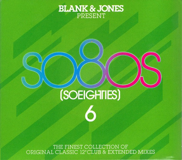 Image of Front Cover of 3xCD - M/M - BLANK & JONES, So80s (Soeighties) 6 (Soundcolours; SC 0328, Europe 2011, Triple Digipak), SEALED,  - 2116599C