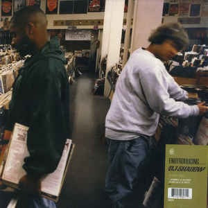 Image of Front Cover of LP - VG/VG - DJ SHADOW, Endtroducing (MoWax; MW059, UK 1996, Gatefold, Inners, First pressing), Missing Disc 2. Sleeve, Disc 1 and both inners are present.,  - 2126294E