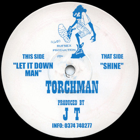 Image of Front Cover of 12" - /G+ - TORCHMAN, Shine / Let It Down Man (Faster Faster Records; SIVE 004, UK 1994), ,  - 2146351S
