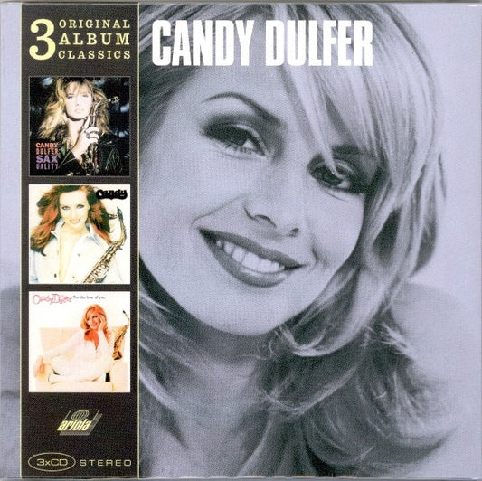 Image of Front Cover of 3xCD - VG+/VG+ - CANDY DULFER, 3 Original Album Classics (Sony Music; 88697667512, Europe 2010, Box Set), Opened Instore,  - 2116662C