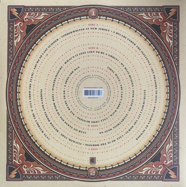 Image of Back Cover of 2xLP - VG+/VG - TAKING BACK SUNDAY, Twenty (Craft Recordings; CR00152, US 2019, Gatefold, 2 Inners), ,  - 2116692C
