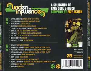 Image of Back Cover of CD - VG+/VG+ - FAZE ACTION, Under The Influence Volume Six (A Collection Of Rare Soul & Disco) (Z Records; ZEDDCD043, UK 2018, Double Jewel Case), ,  - 2116714C