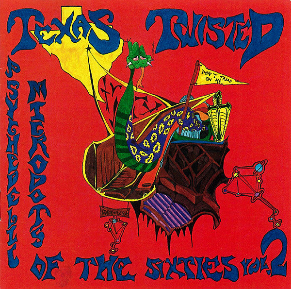 Image of Front Cover of CD - VG+/VG+ - VARIOUS, Texas Twisted   Psychedelic Microdots Of The Sixties Vol. 2 (Sundazed Music; SC 11009, US 1991), ,  - 2116715C