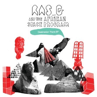 Image of Front Cover of 12" EP - VG/VG - RAS_G AND THE AFRIKAN SPACE PROGRAM, Destination There EP (Ramp Recordings; RAMP024, UK 2009), ,  - 2116688C