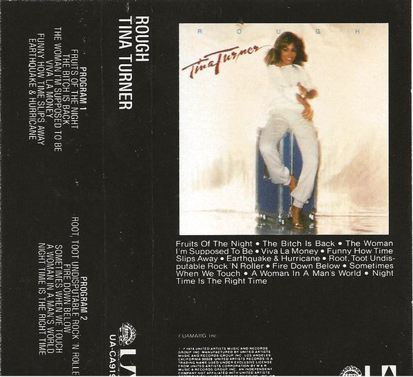 Image of Front Cover of Cassette - VG/VG - TINA TURNER, Rough (United Artists Records ; UA-CA919-H, US 1978, J - Card), ,  - 2136173E