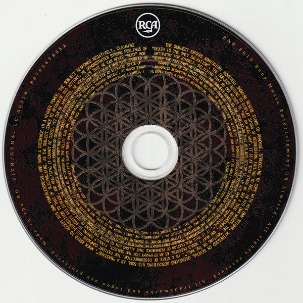 Image of Label Cover of CD - NEW/NEW - BRING ME THE HORIZON, Sempiternal (RCA; 88765479852, Europe 2013, Jewel Case), , Fourth studio album by the British metalcore band Bring Me the Horizon. The album features three singles, 'Shadow Moses', 'Sleepwalking' and 'And the Snakes Start to Sing'. The album, the title of which means 'everlasting life', entered the UK Albums Chart at #3. - 2556327S