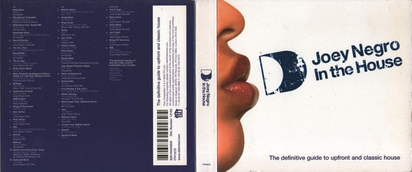Image of Back Cover of 3xCD - M/M - JOEY NEGRO, In The House (ITH Records; ITH12CD, UK 2005, Triple Gatefold), SEALED,  - 2116728C