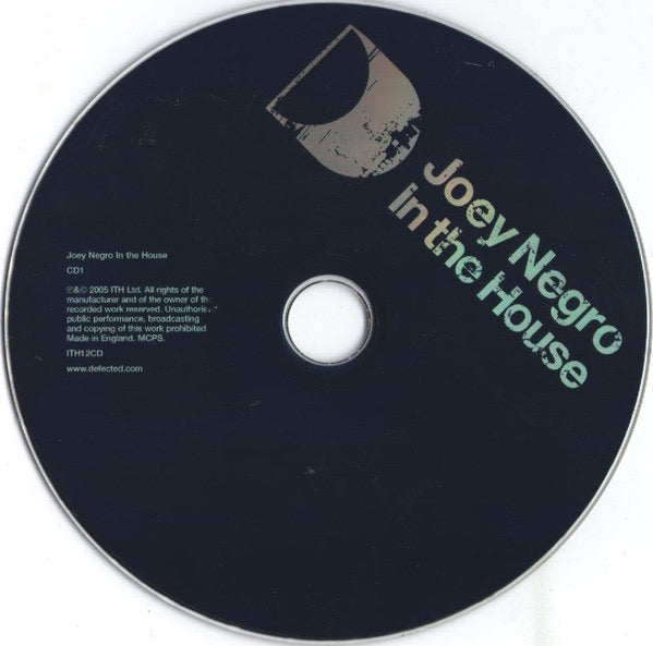 Image of Label Cover of 3xCD - M/M - JOEY NEGRO, In The House (ITH Records; ITH12CD, UK 2005, Triple Gatefold), SEALED,  - 2116728C