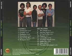 Image of Back Cover of CD - VG+/VG+ - CALDERA, Caldera / Sky Islands (SoulMusic Records; SMCR 25102, UK 2013, Jewel Case), ,  - 2116751C