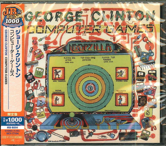 Image of Front Cover of CD - M/M - GEORGE CLINTON, Computer Games (Capitol Records; UICY-77154, Japan 2015, Jewel Case), Sealed,  - 2236019E