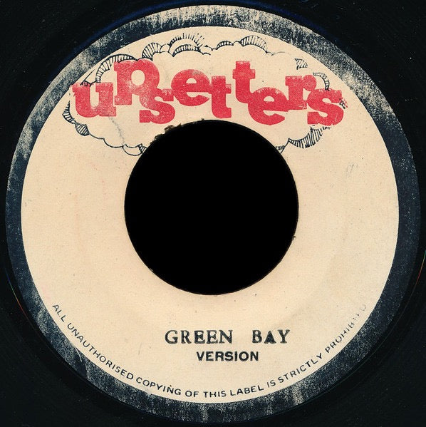 Image of Back Cover of 7" - /VG - LORD SASSAFRASS, Green By Incident (Upsetters; , Jamaica 1978, Plain Sleeve), ,  - 2216021C
