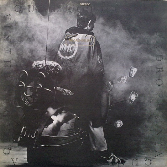 Image of Front Cover of 2xLP - VG/VG - THE WHO, Quadrophenia (MCA Records; MCA2-6895, US 1982 Reissue, Textured Gatefold Sleeve with Gold Foil MCA Stamp, Pinckneyville Press, autocoupled), Hairlines & scuffs, edge wear,  - 2246010S