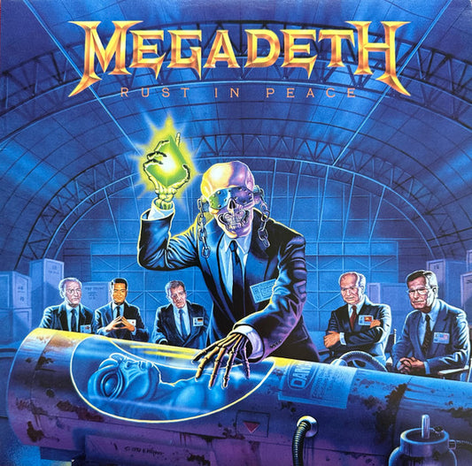 Image of Front Cover of LP - VG+/VG+ - MEGADETH, Rust In Peace (Capitol Records; EST 2132, US 2023 Reissue), ,  - 2126297E
