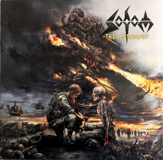 Image of Front Cover of 2xLP - VG+/VG+ - SODOM, The Arsonist (Steamhammer; SPV 257471 2LP, Europe 2025, Gatefold, 2 Inserts), ,  - 2126306E