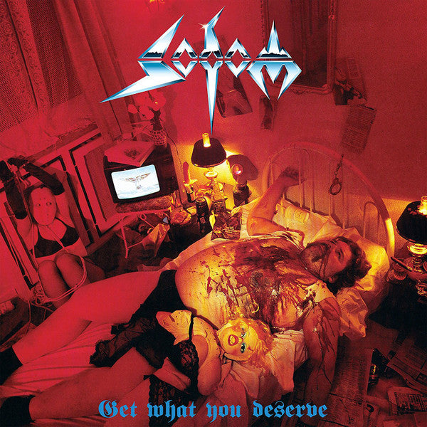 Image of Front Cover of 2xLP - VG+/VG+ - SODOM, Get What You Deserve (Wax Maniax; WM-55034, US 2017 Reissue, Gatefold), ,  - 2126308E