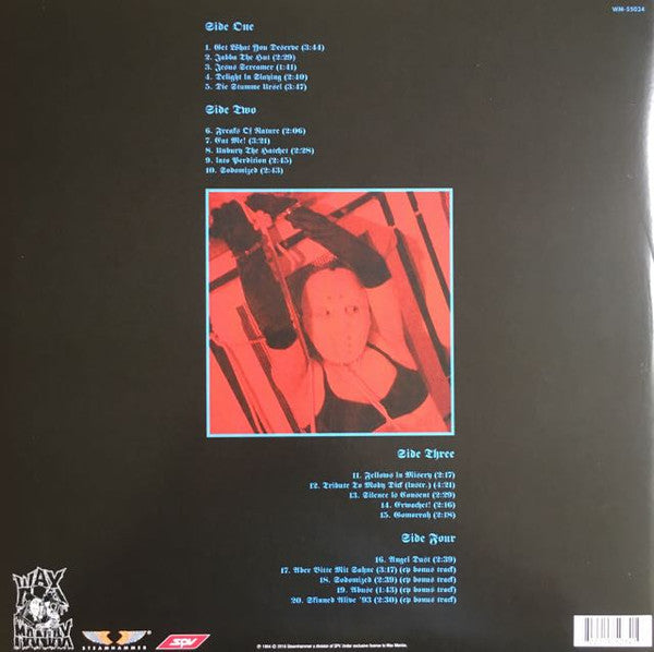 Image of Back Cover of 2xLP - VG+/VG+ - SODOM, Get What You Deserve (Wax Maniax; WM-55034, US 2017 Reissue, Gatefold), ,  - 2126308E
