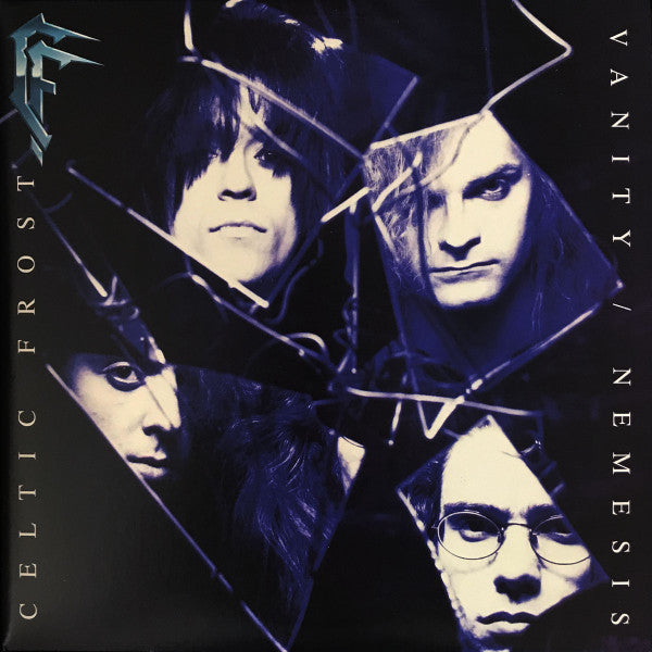 Image of Front Cover of 2xLP - VG/VG+ - CELTIC FROST, Vanity / Nemesis (Noise; NOISE2LP013, UK 2017 Reissue, Gatefold, 2 Inners & Booket, 2 Posters), Top right corner of sleeve is damaged.,  - 2226012E